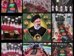 نونهالان مهدالرضا(ع) و پیش دبستانی شکوفه های رضوی طبس، یاد  شهدای خدمت را گرامی داشتند