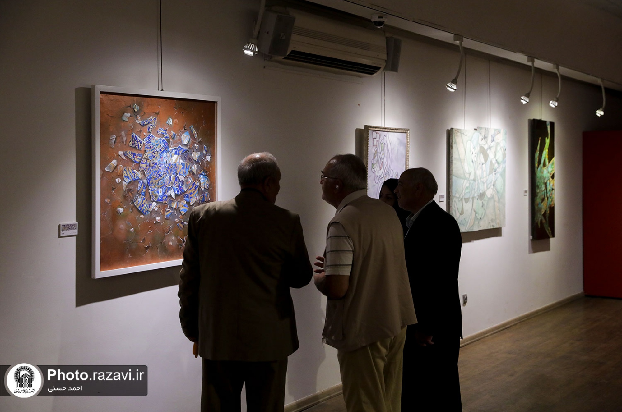 افتتاح نمایشگاه خوشنویسی آوای خط در نگارخانه رضوان
