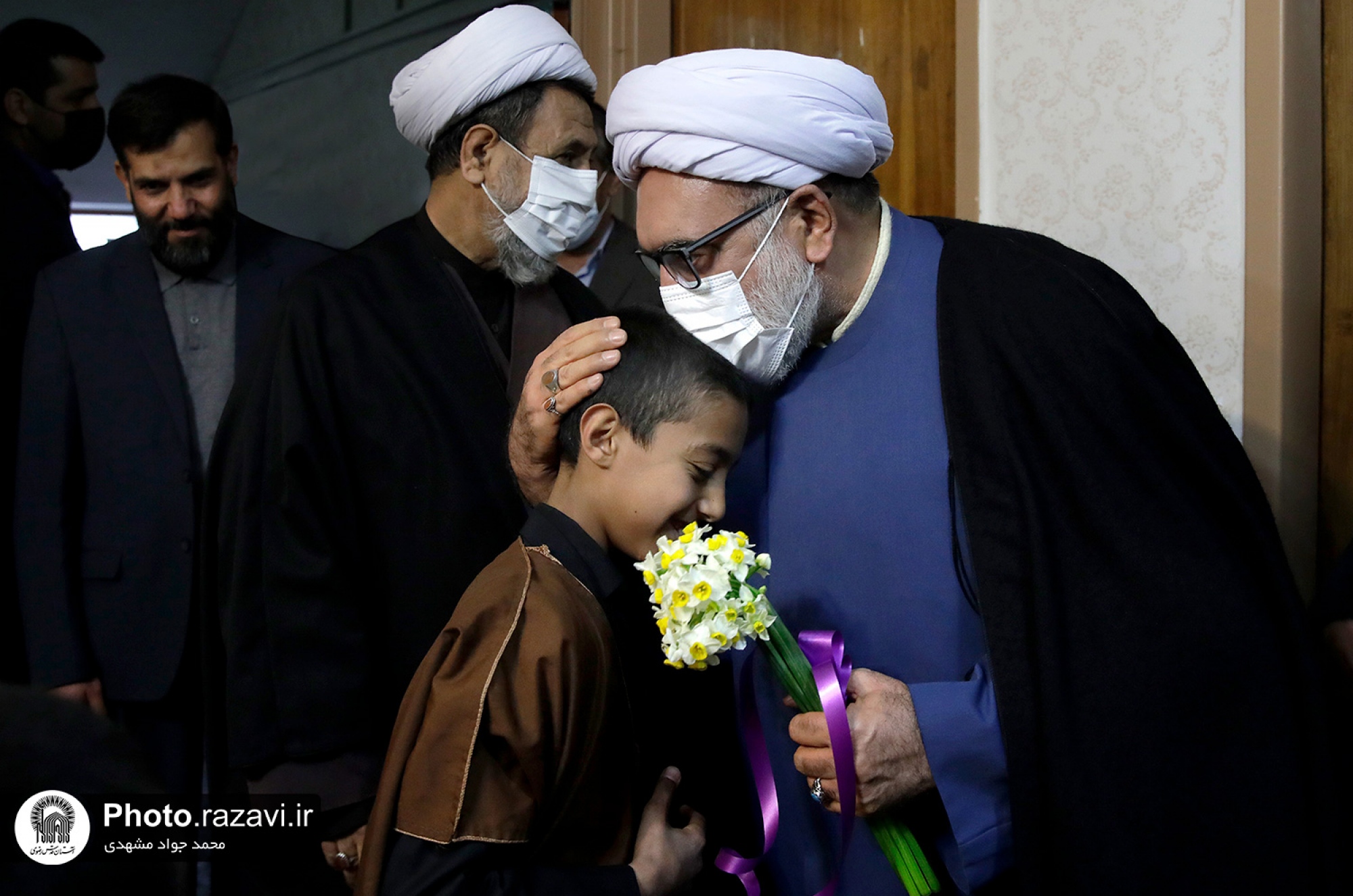 حضور تولیت آستان قدس در مرکز کودکان بهزیستی کرمان
