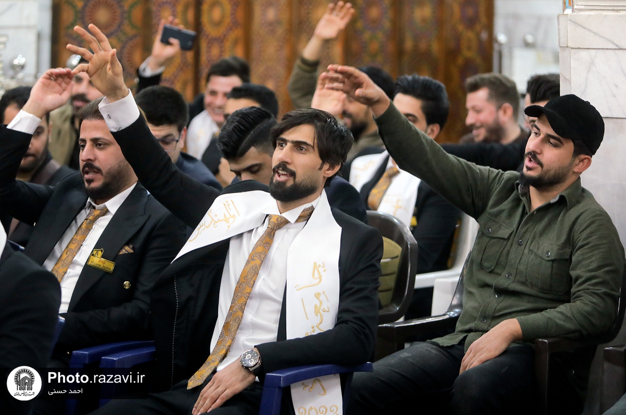 مراسم دانش‌آموختگان عراقی دانشگاه آزاد اسلامی مشهد