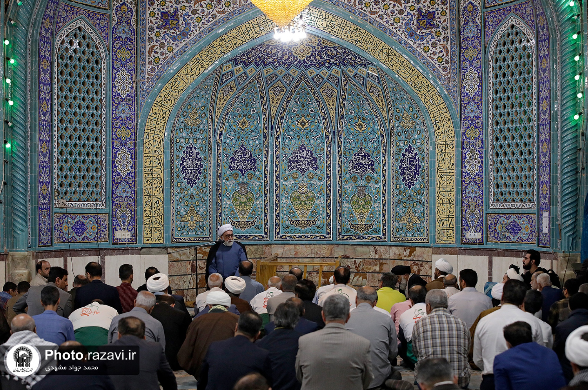 حضور تولیت آستان قدس رضوی در مسجد جامع خرمشهر