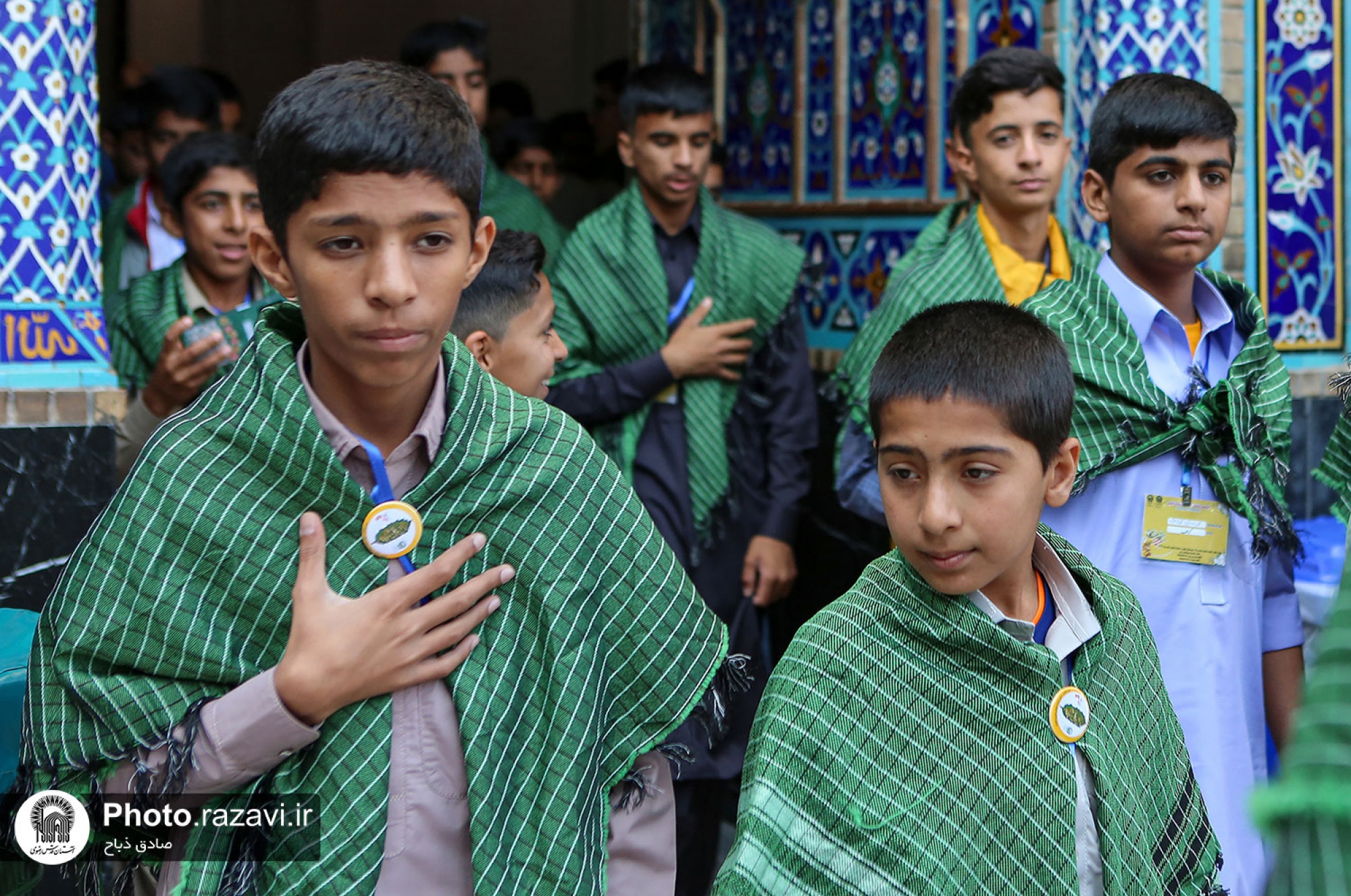 تشرف دانش‌آموزان زیارت اولی استان کرمان به مشهد مقدس