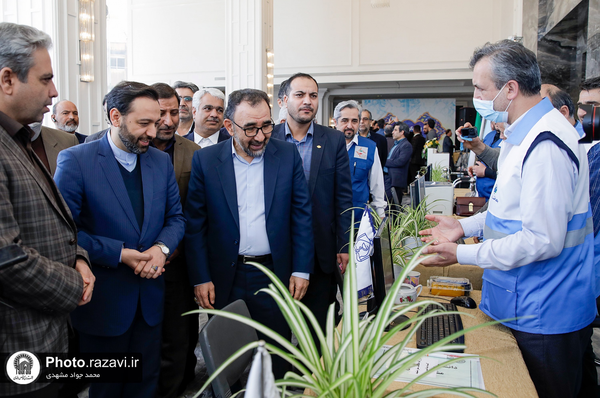 افتتاح قرارگاه عملیاتی خدمات سفر شهرستان مشهد