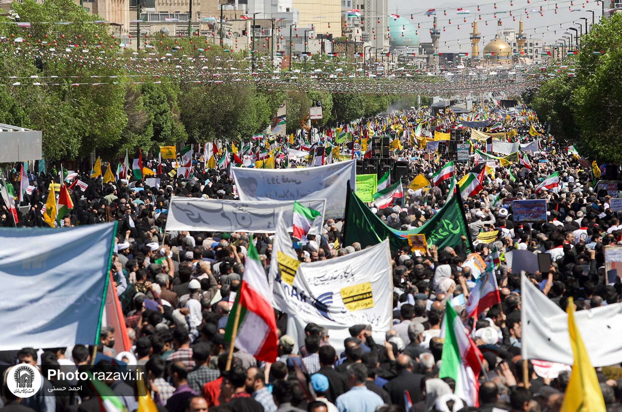 راهپیمایی روز جهانی قدس در مشهد