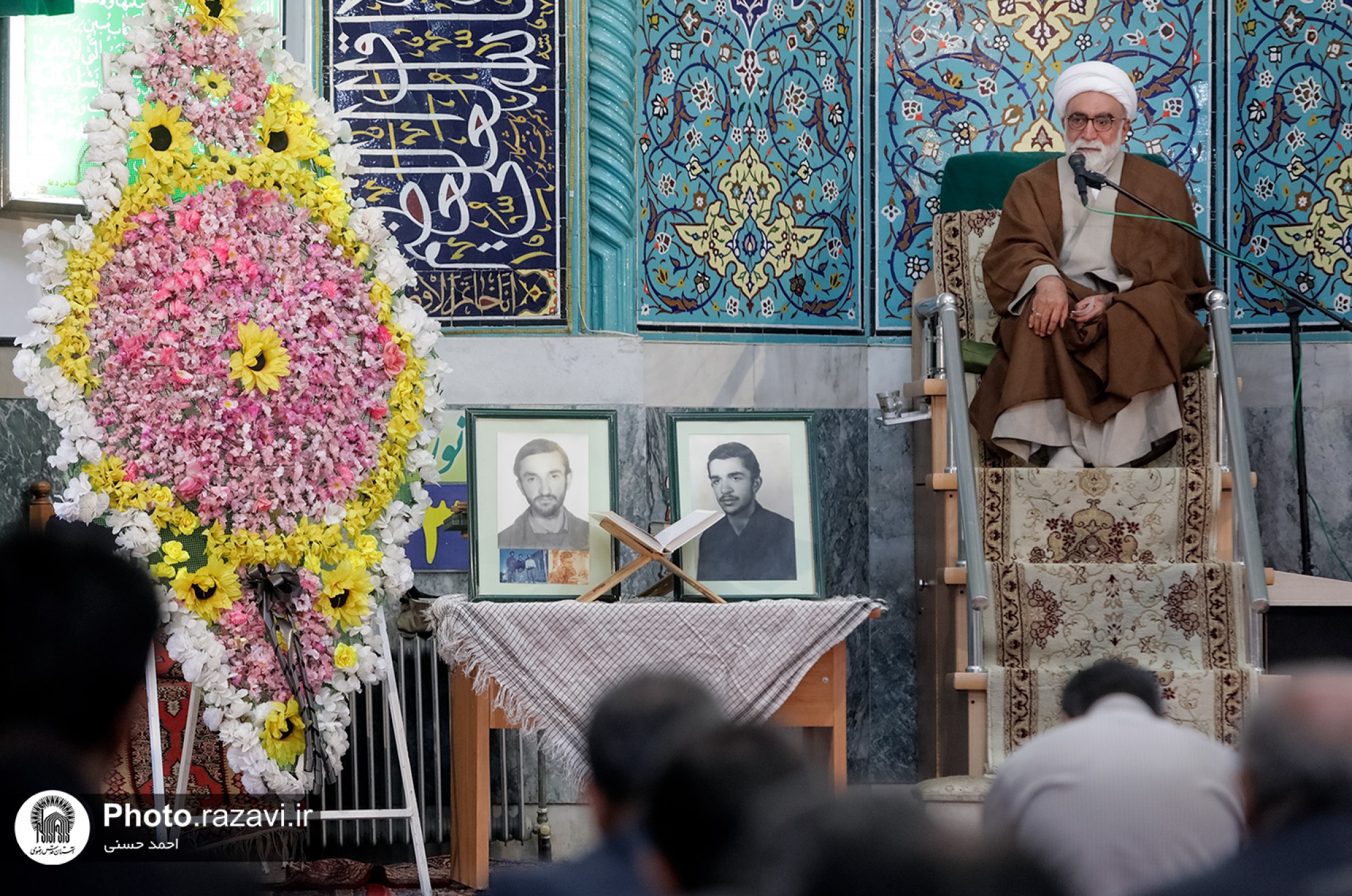 مراسم بزرگداشت شهیدان حجازی در همدان