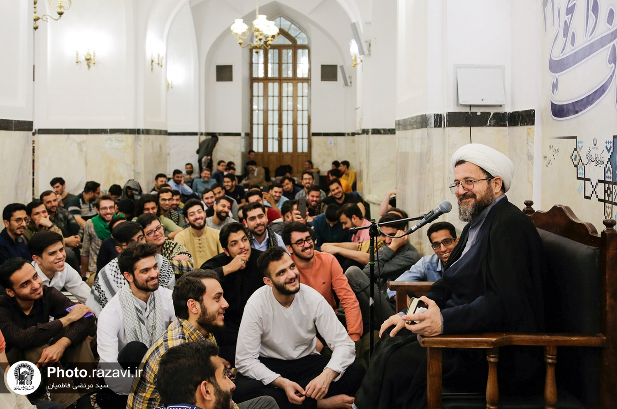 آخرین روز اعتکاف دانشجویی در حرم مطهر رضوی