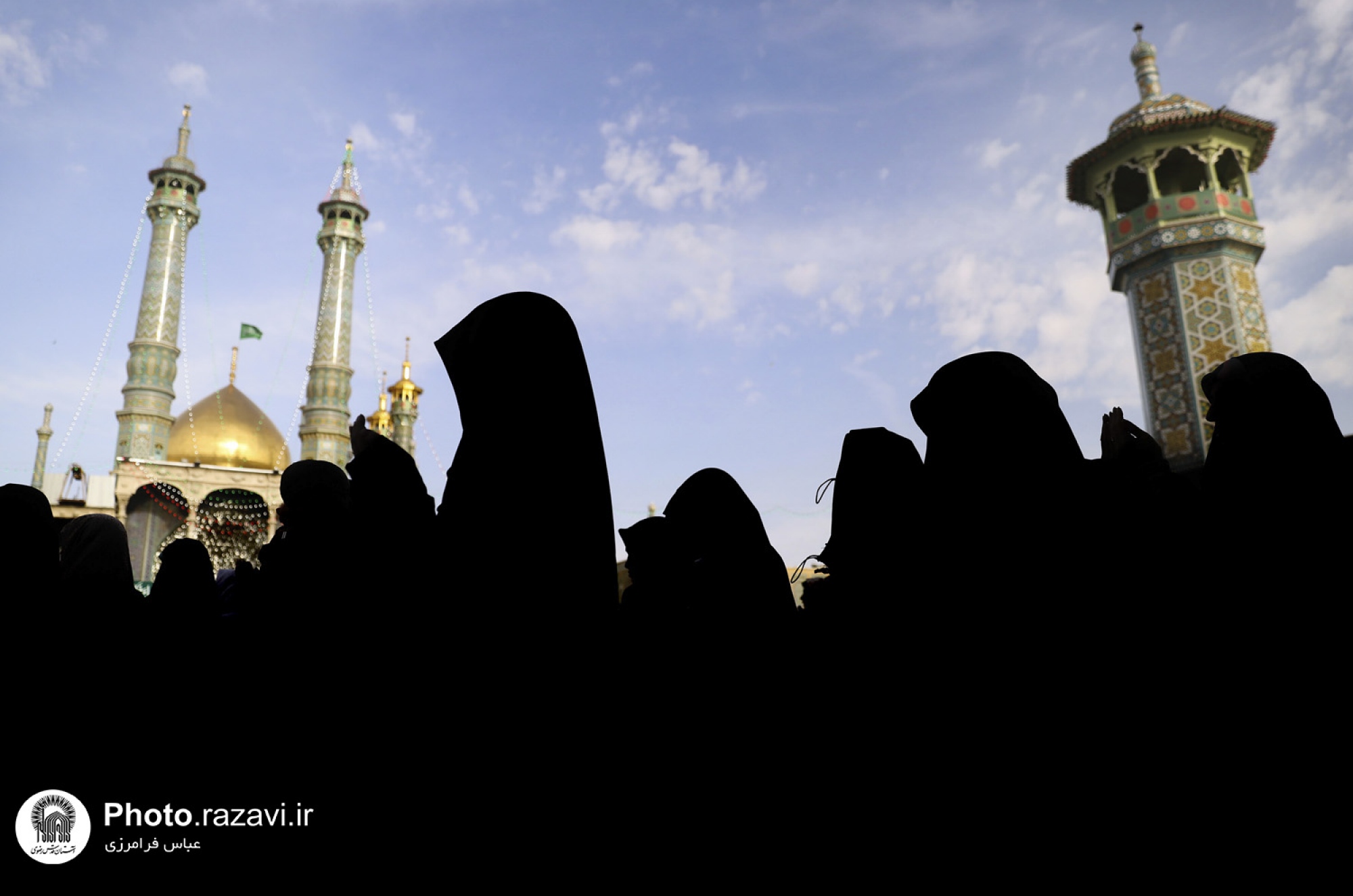 عکس با کیفیت: حرم حضرت معصومه سلام الله علیها