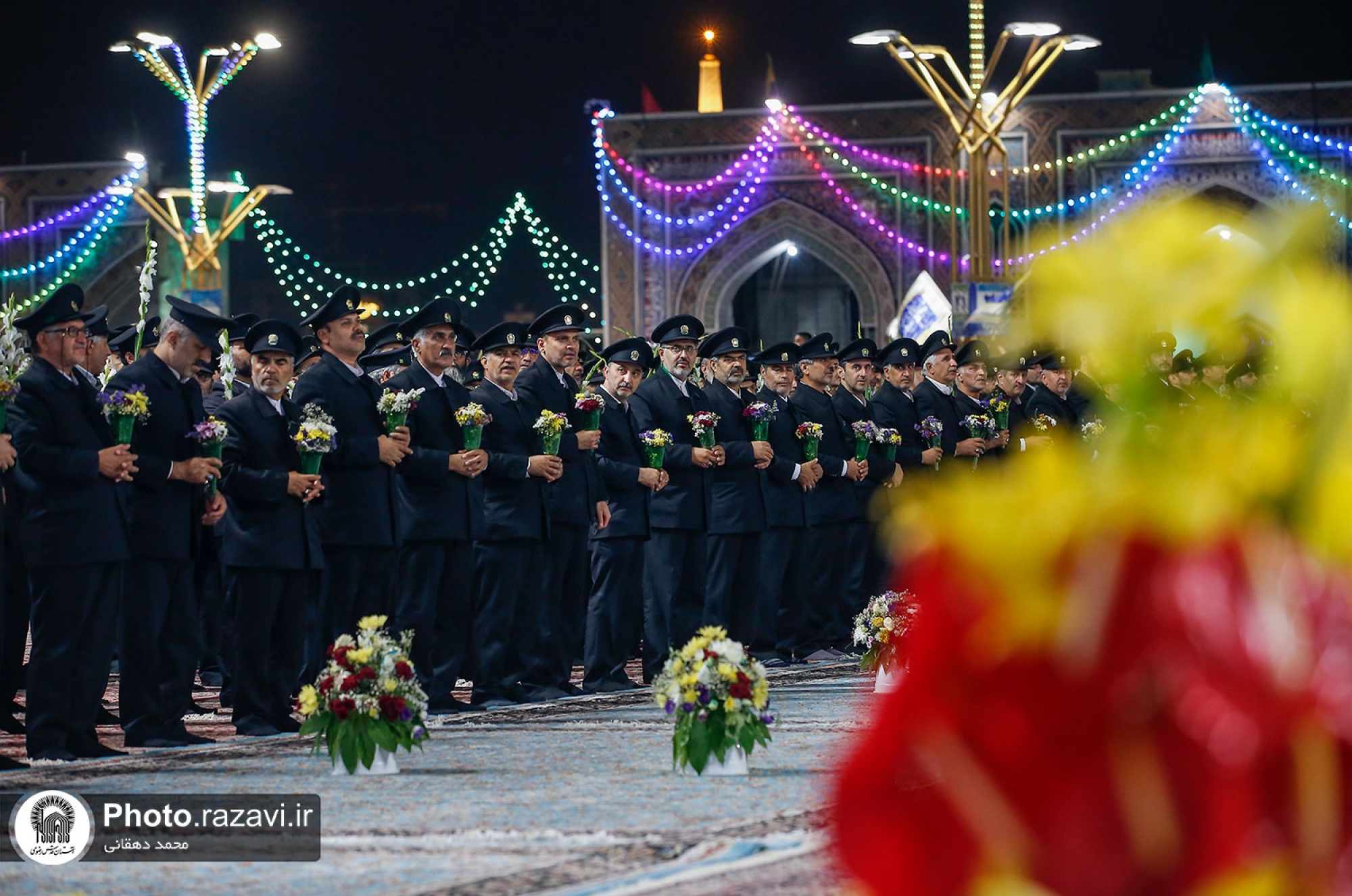 آیین خطبه‌خوانی شب میلاد امام رضا(علیه‌السلام) در حرم مطهر رضوی - 2