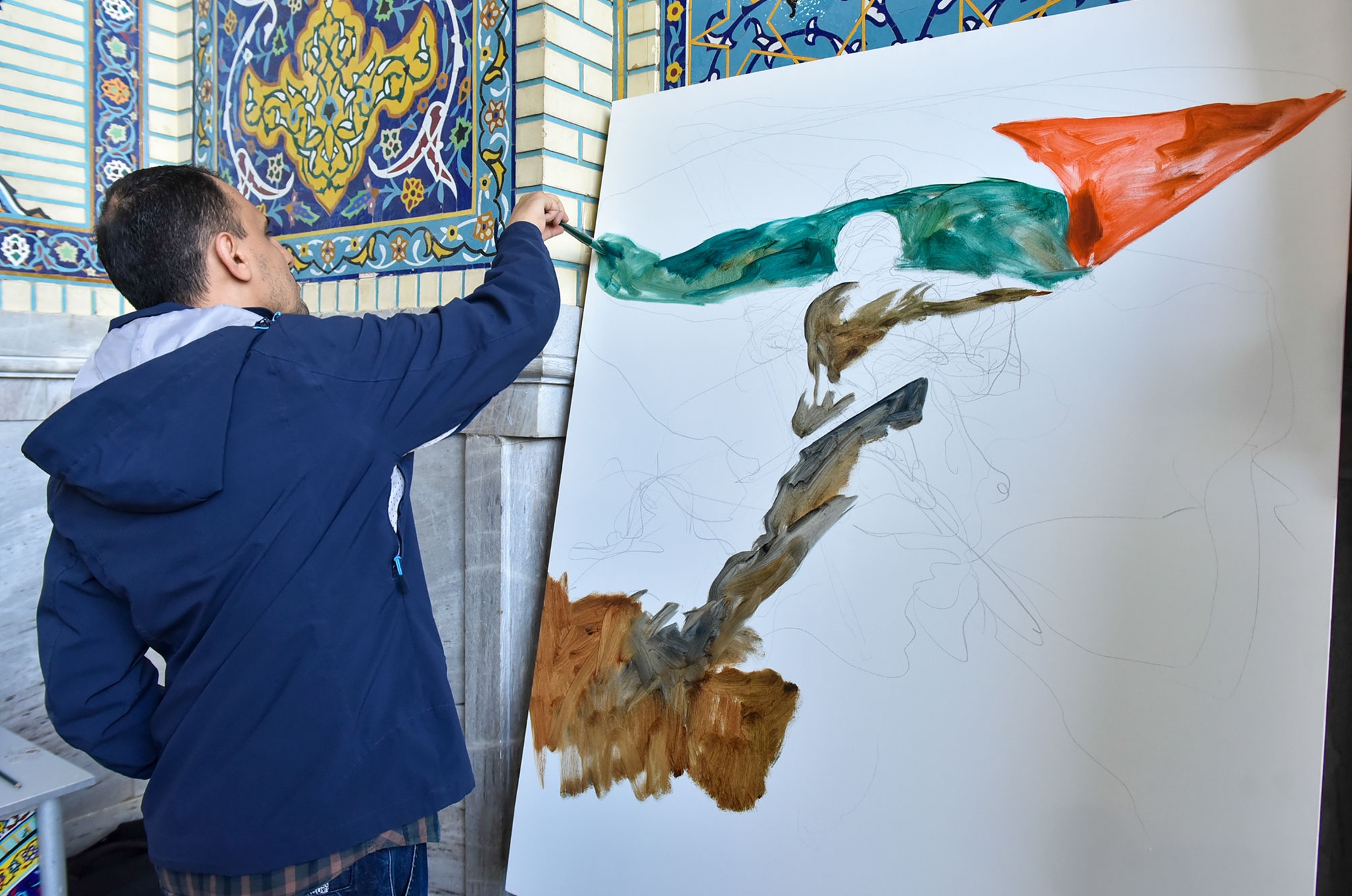 آغاز رویداد هنری «من‌القدس الی‌القدس»