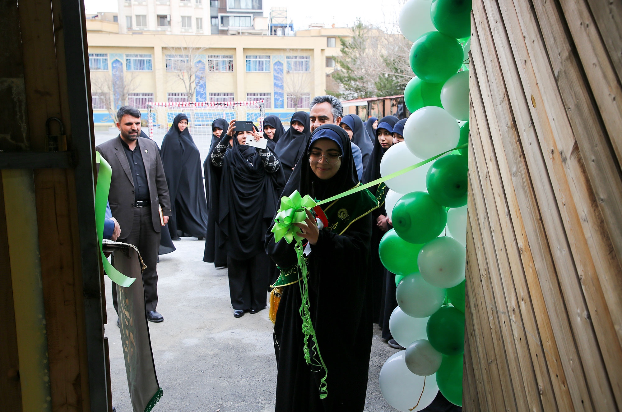 افتتاح اتاق بازی دبیرستان امام رضا(علیه‌السلام)