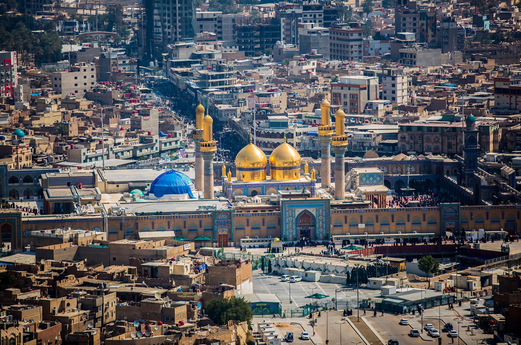 عکس با کیفیت : حرم مطهر امام کاظم و امام جواد علیهما السلام