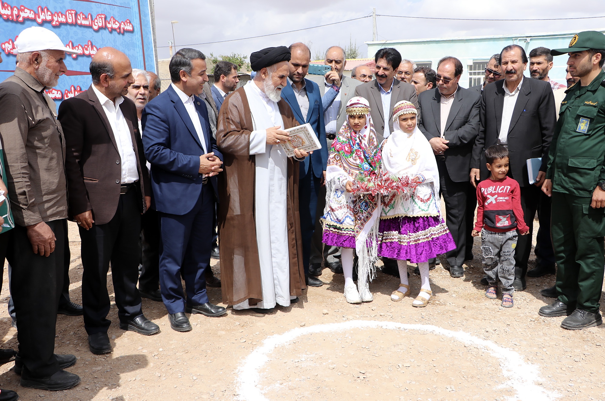 آغاز عملیات احداث مدرسه ۶ کلاسه روستای «کلاته میرزا رحیم» اسفراین