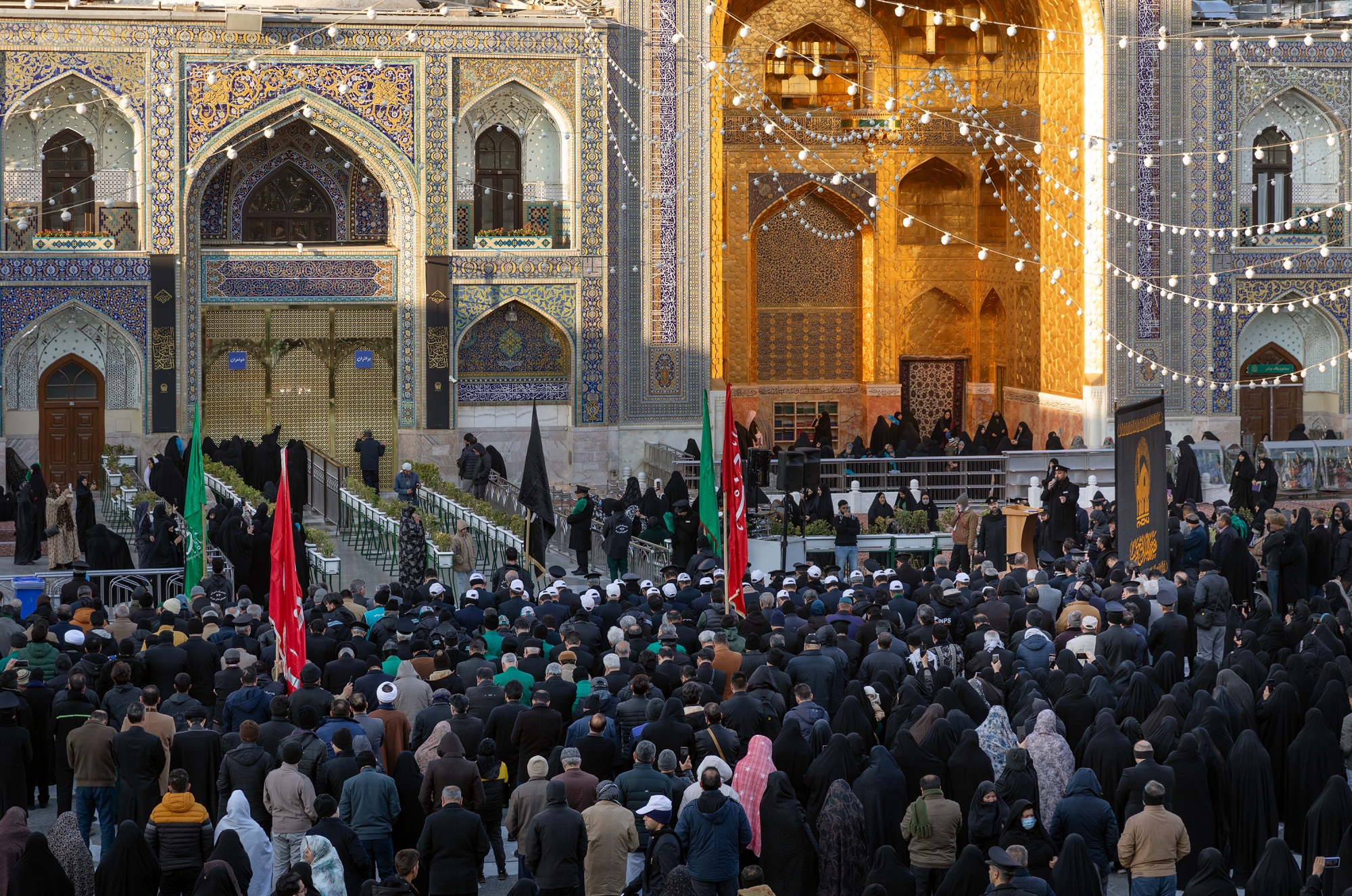 عزاداری هیئت عالم آل محمد در روز شهادت امام کاظم علیه‌السلام