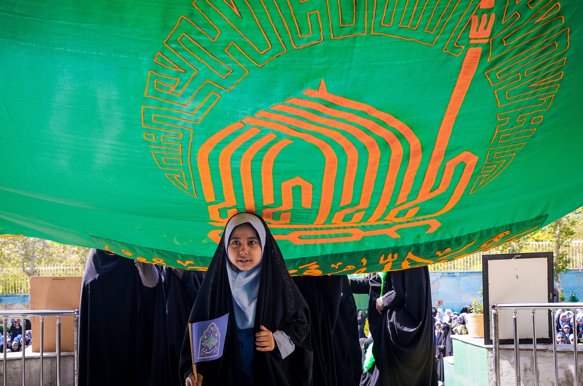 چهارشنبه امام رضایی در دبستان امام رضا علیه‌السلام