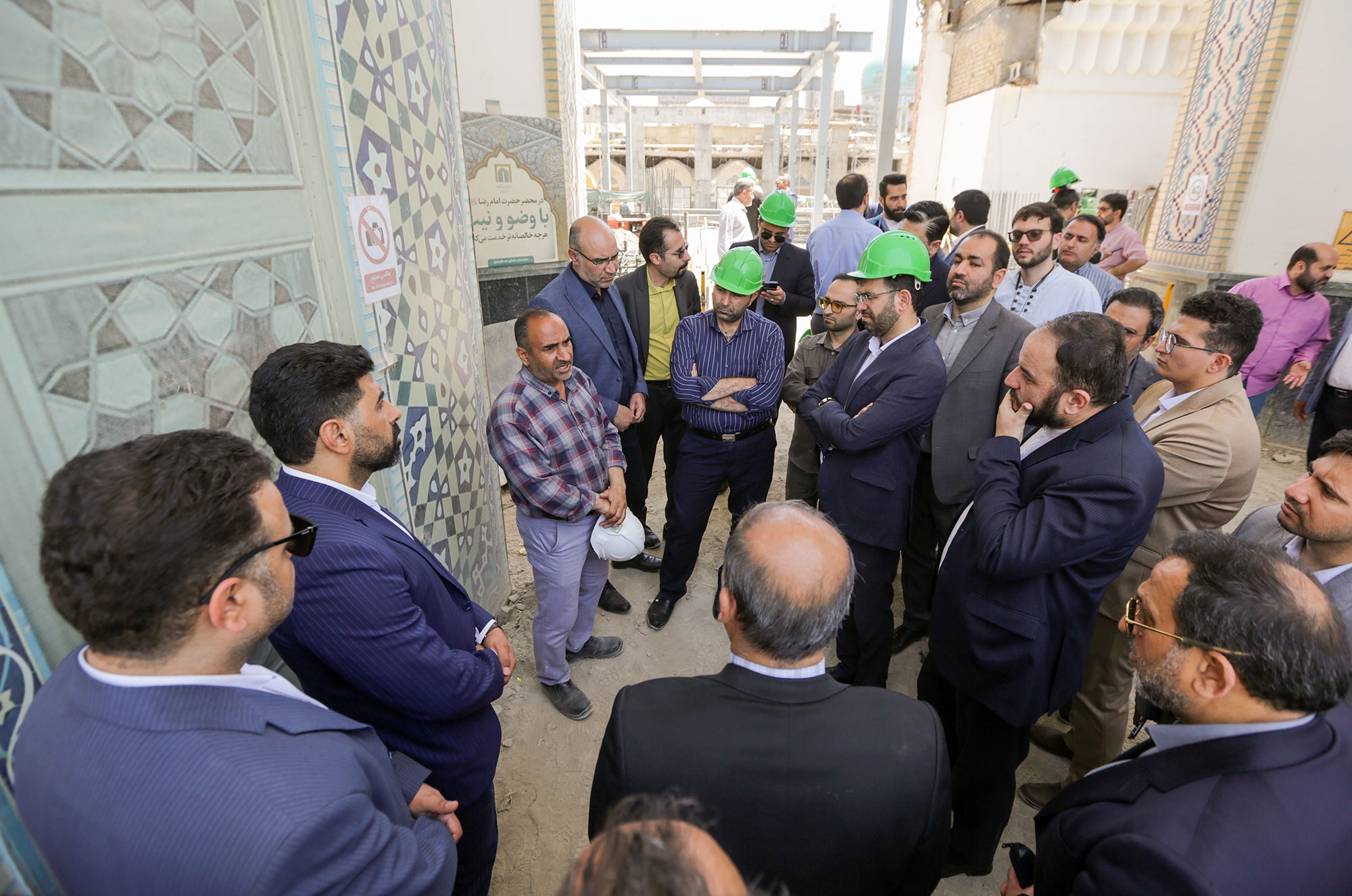 بازدید پرسنل خبرگزاری تسنیم از فعالیت‌های آستان قدس رضوی