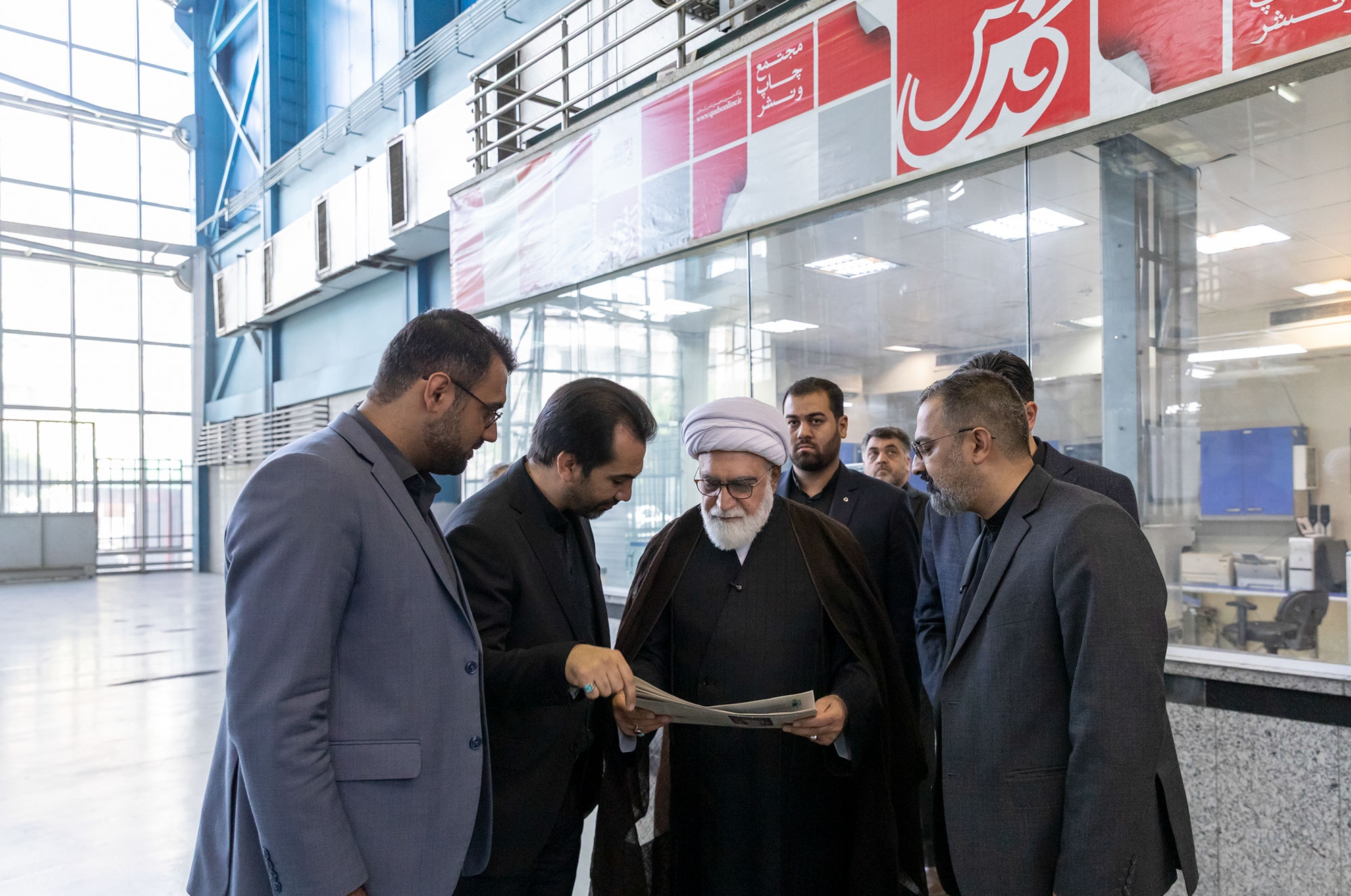 بازدید تولیت آستان قدس رضوی از موسسه فرهنگی قدس