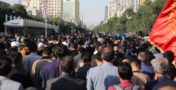 اجتماع مردم مشهد در پی شهادت رئیس جمهور و جمعی از مسئولان-2