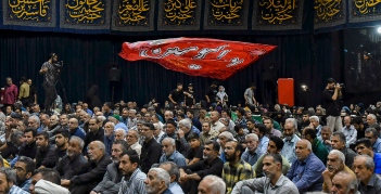مراسم روز زیارتی امام رضا علیه‌السلام در حسینیه آیت الله شاهرودی