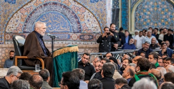 مناجات خوانی ایام زیارتی امام رضا علیه‌السلام در حرم مطهر رضوی