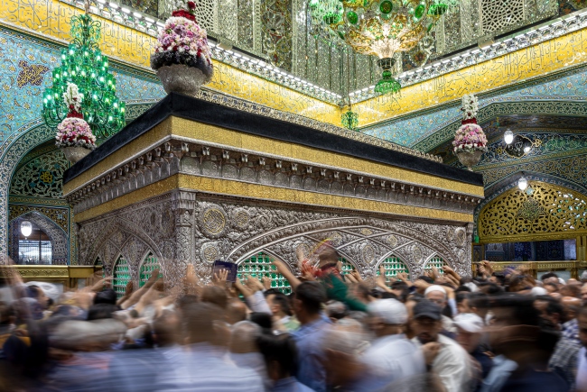 عکس با کیفیت : ضریح مطهر امام رضا علیه السلام