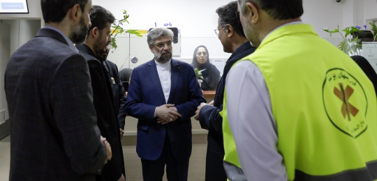 بازدید مدیر عالی حرم مطهر رضوی از دارالشفای امام