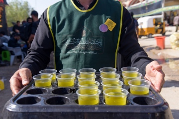 خدمت رسانی به زائران اربعین حسینی