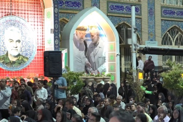 جشن زیر سایه خورشید با نوای صابر خراسانی در کرمان