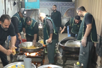 خستگی در موکب تهرانی های مرز مهران معنا ندارد