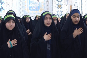 همایش نحن بنات الزهرا در حرم مطهر رضوی برگزار شد