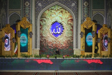 مراسم احیا شب بیست و یکم ماه مبارک رمضان در حرم مطهر رضوی - 1