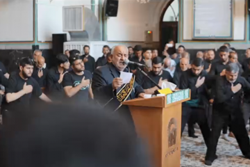 عزاداری سنتی بوشهری در حسینیه حرم