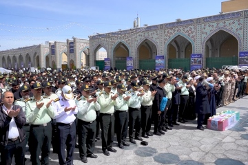  آخرین زیارت در آغوش امام مهربانی ها