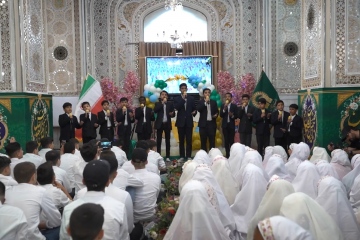  جشن تکلیف کودکان سوری در پناه امام رضا (علیه السلام)