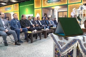 درخشش مدال‌های طلایی والیبالیست های ایرانی در ویترین موزه آستان قدس رضوی