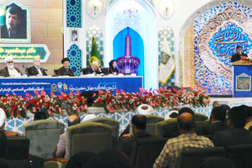 اختتامیه اجلاسیه ششمین کنگره جهانی امام رضا(ع)،با حضور رییس جمهور