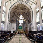 ایوان مقصوره مسجد گوهرشاد، حلقه وصل چهره‌های ممتاز قرآنی 